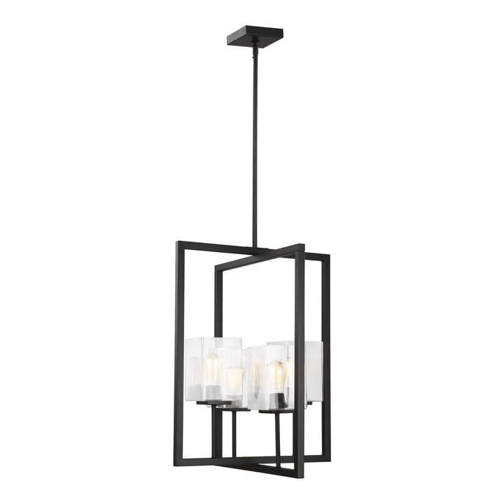 Generation Lighting Canada - 5241504-112 - Four Light Hall / Foyer - Mitte - Midnight Black