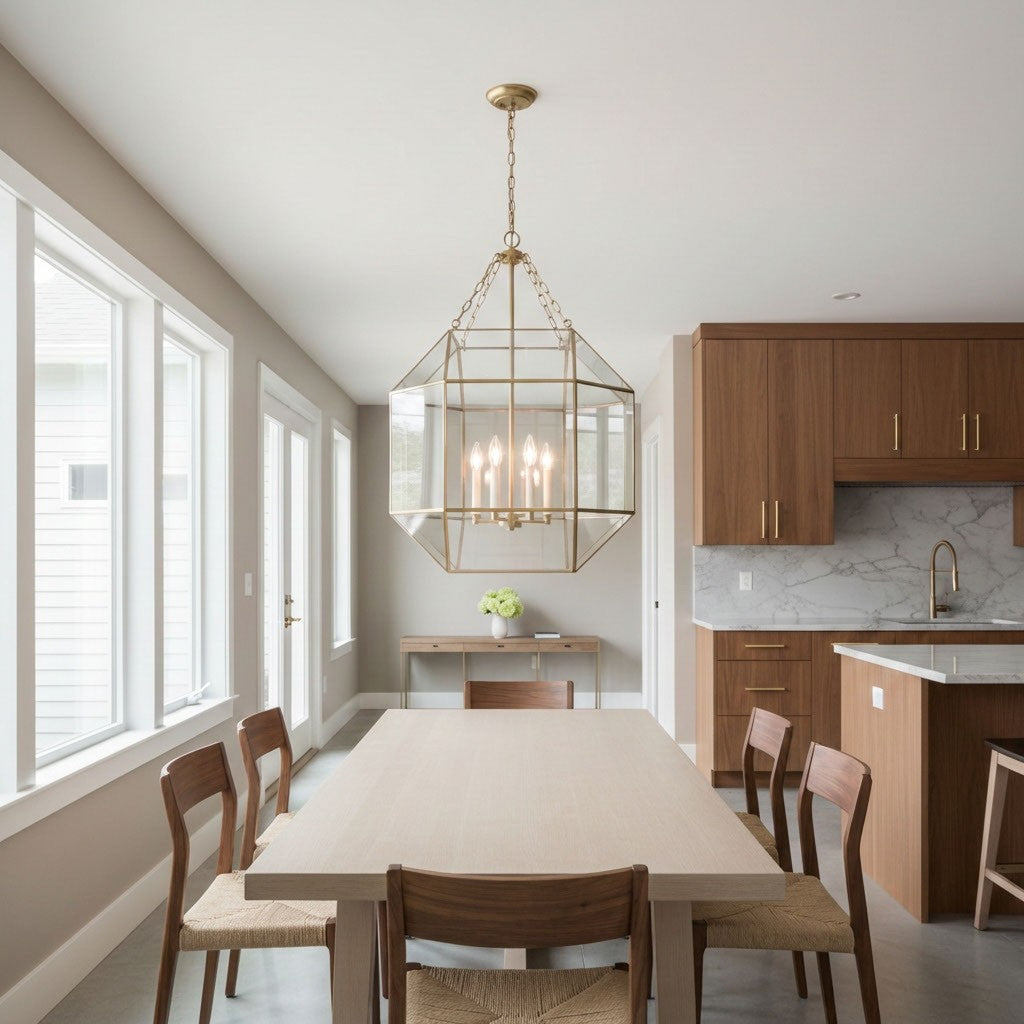 Visual Comfort Studio Canada - 5279404-848 - Four Light Lantern - Morrison - Satin Brass