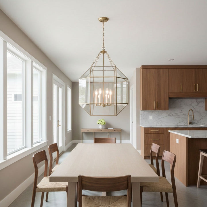 Visual Comfort Studio Canada - 5279404-848 - Four Light Lantern - Morrison - Satin Brass