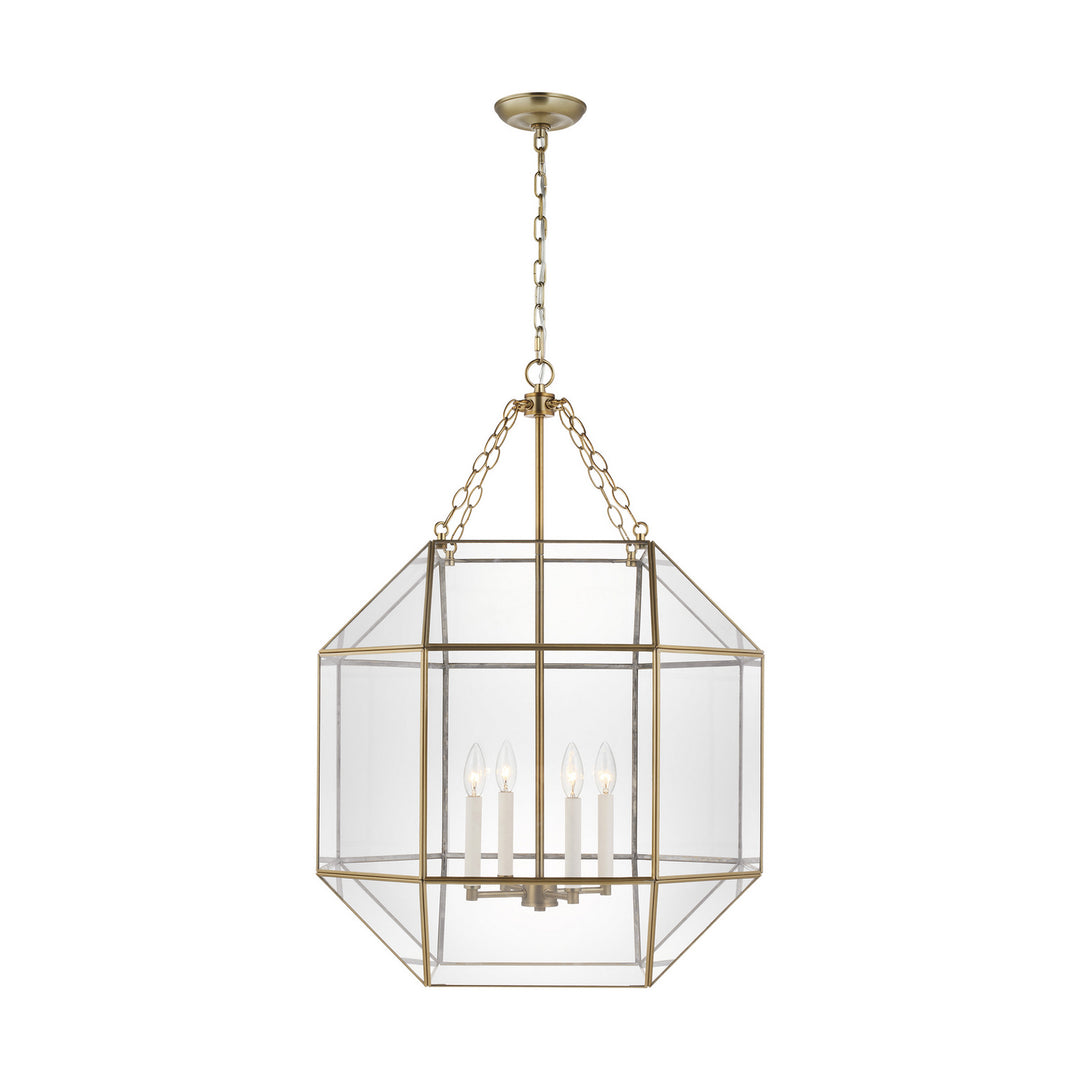 Visual Comfort Studio Canada - 5279404EN-848 - Four Light Lantern - Morrison - Satin Brass