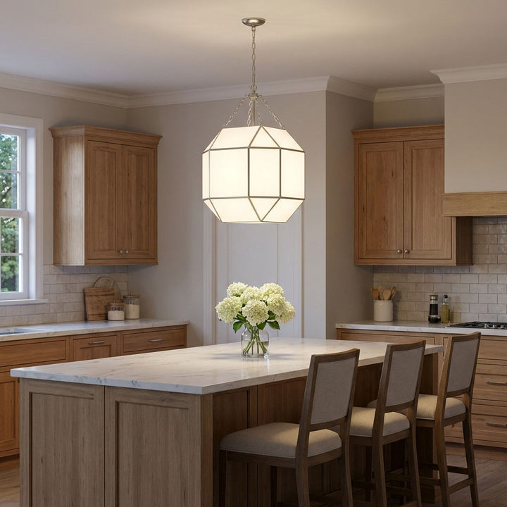Visual Comfort Studio Canada - 5279454-962 - Four Light Lantern - Morrison - Brushed Nickel