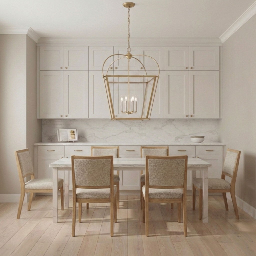 Visual Comfort Studio Canada - 5291004-848 - Four Light Foyer - Charleston - Satin Brass