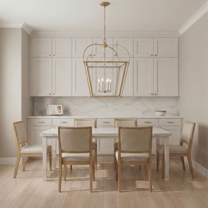 Visual Comfort Studio Canada - 5291004-848 - Four Light Foyer - Charleston - Satin Brass