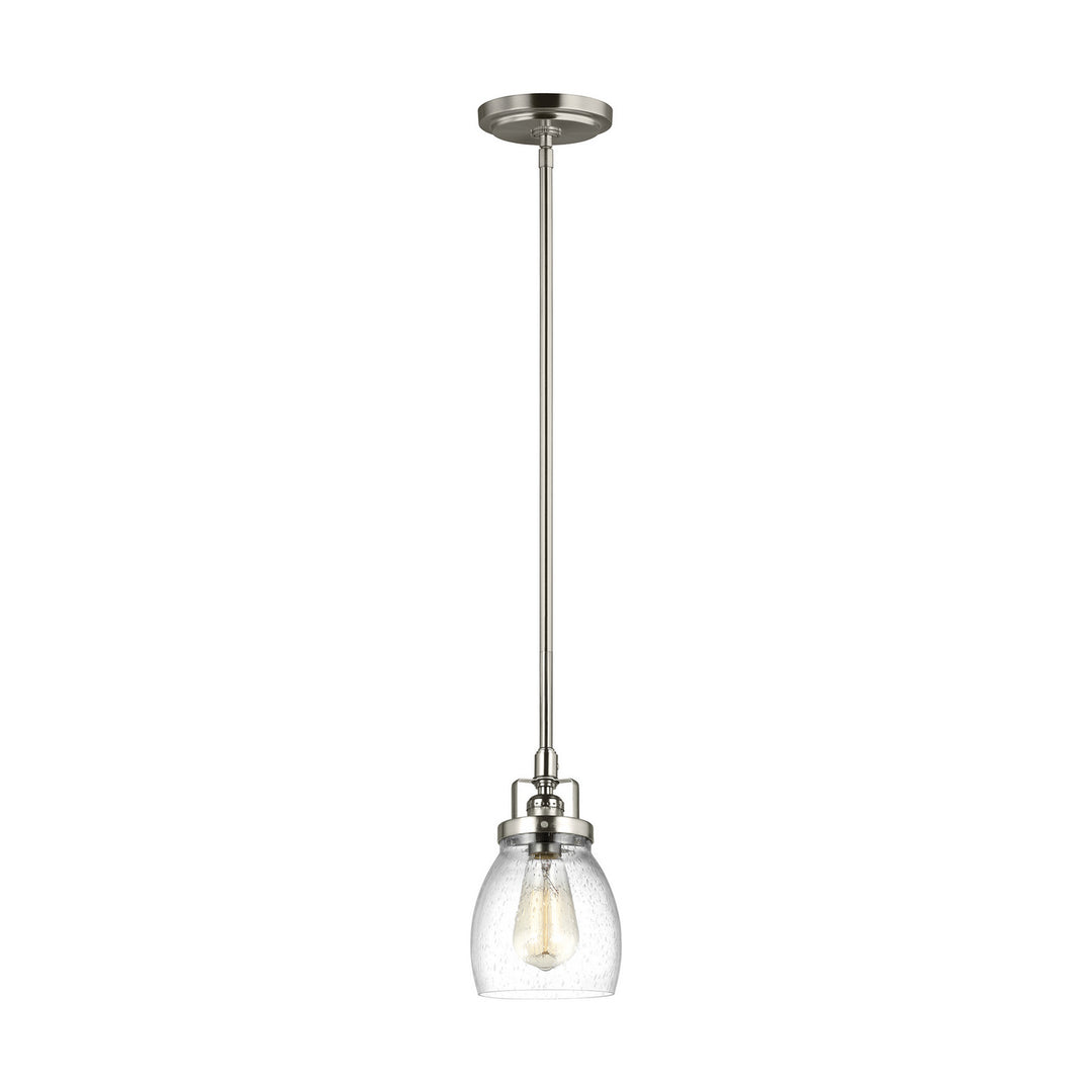 Generation Lighting Canada - 6114501EN7-962 - One Light Mini-Pendant - Belton - Brushed Nickel