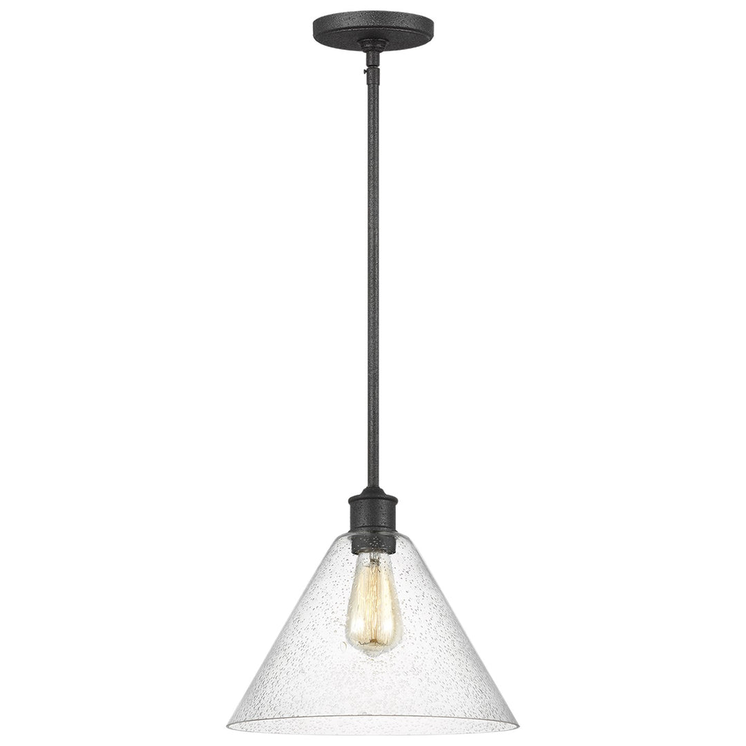 Generation Lighting Canada - 6227801-112 - One Light Pendant - Belton - Midnight Black