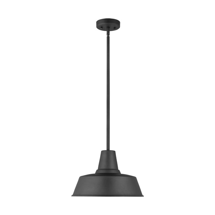 Visual Comfort Studio Canada - 6237401-12 - One Light Outdoor Pendant - Barn Light - Black