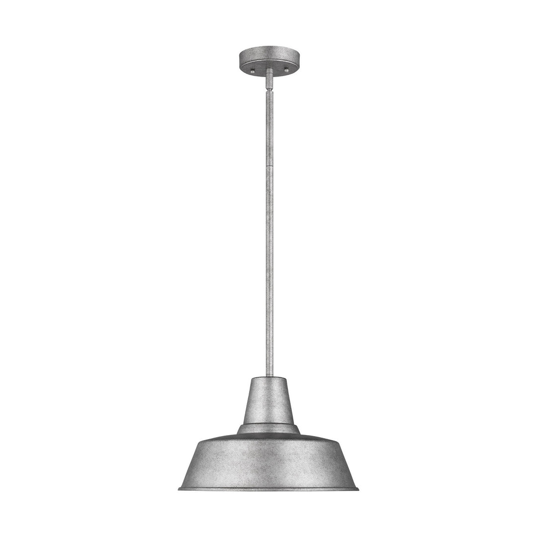 Barn Light One Light Outdoor Pendant in Weathered Pewter - available from The Lighting Shoppe, trusted by Canadian homeowners