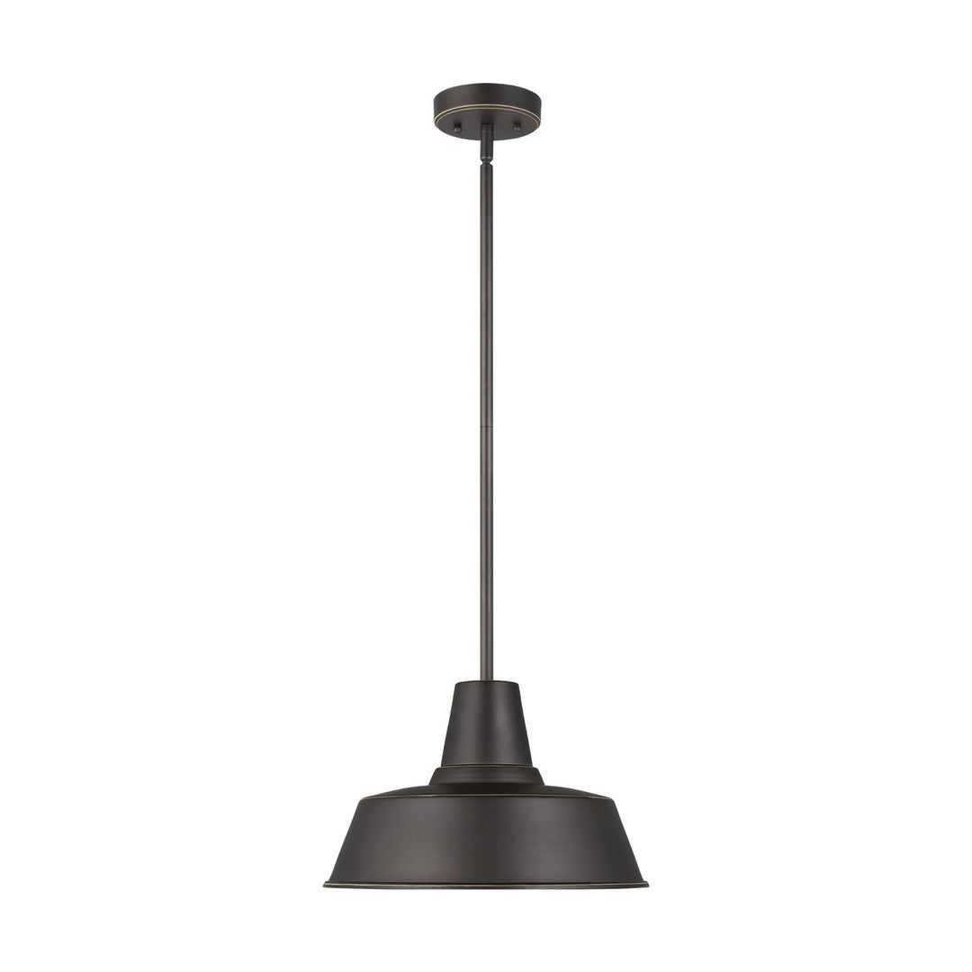 Barn Light One Light Outdoor Pendant in Antique Bronze - available from The Lighting Shoppe, trusted by Canadian homeowners