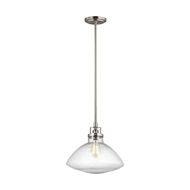 Generation Lighting Canada - 6514501EN7-962 - One Light Pendant - Belton - Brushed Nickel