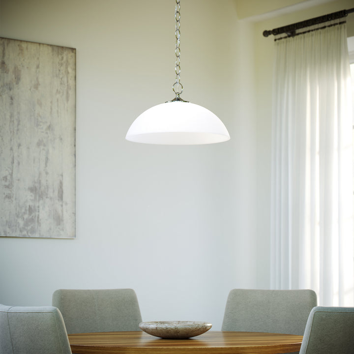 Generation Lighting Canada - 6516501-962 - One Light Pendant - Geary - Brushed Nickel
