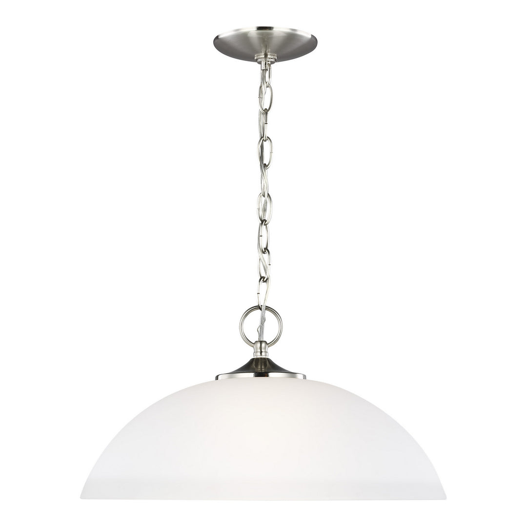Generation Lighting Canada - 6516501-962 - One Light Pendant - Geary - Brushed Nickel