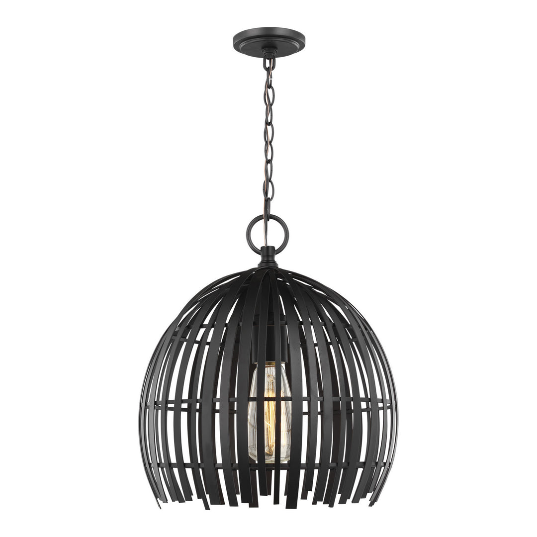 Visual Comfort Studio Canada - 6522701-112 - One Light Pendant - Hanalei - Midnight Black