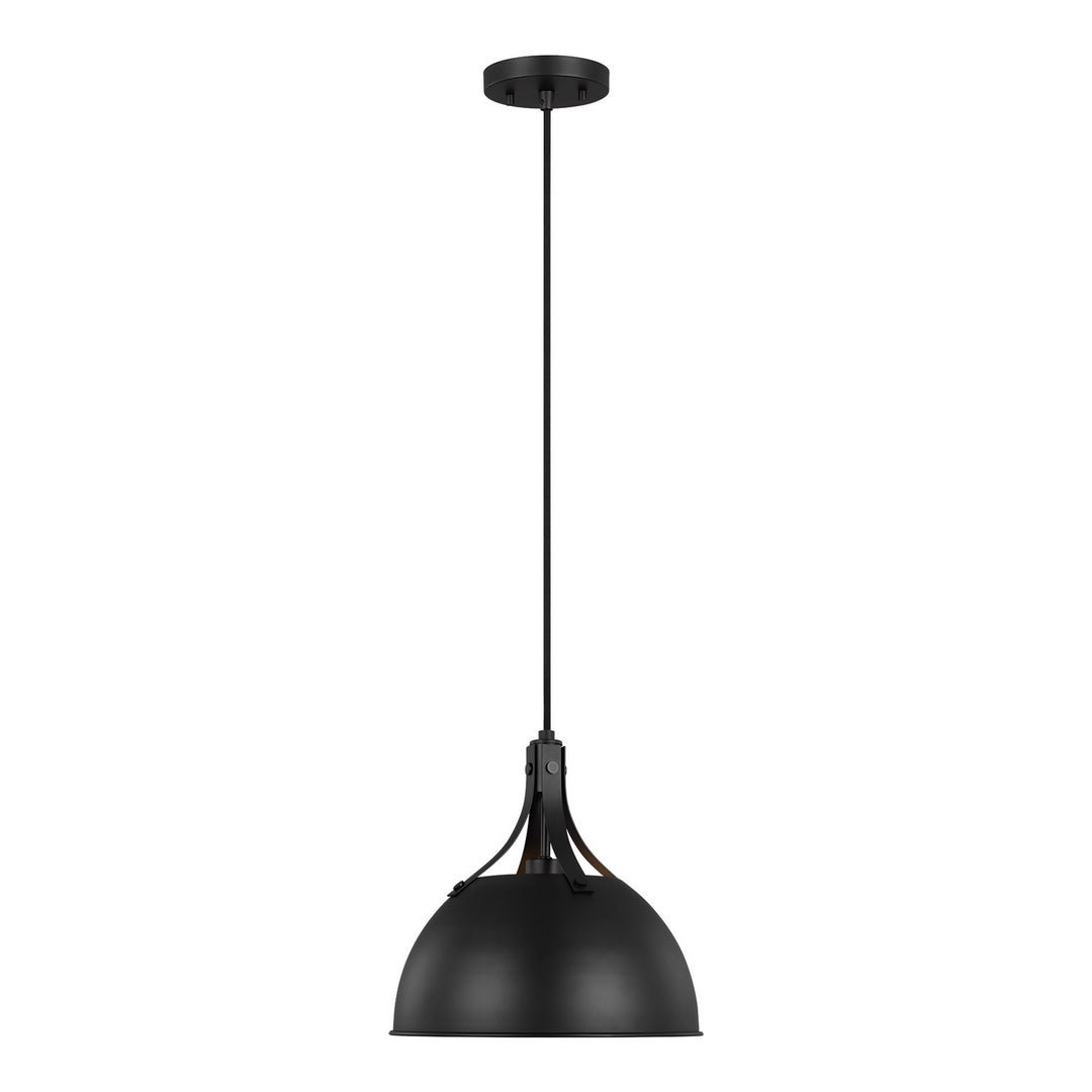 Visual Comfort Studio Canada - 6524201EN3-112 - One Light Pendant - Rockland - Midnight Black