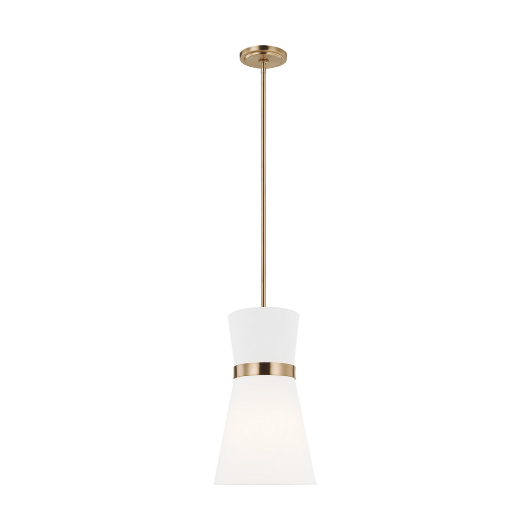 Visual Comfort Studio Canada - 6590501-848 - One Light Pendant - Clark - Satin Brass