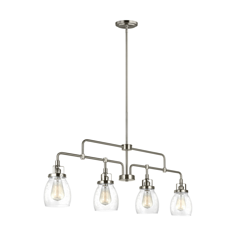 Generation Lighting Canada - 6614504EN7-962 - Four Light Island Pendant - Belton - Brushed Nickel