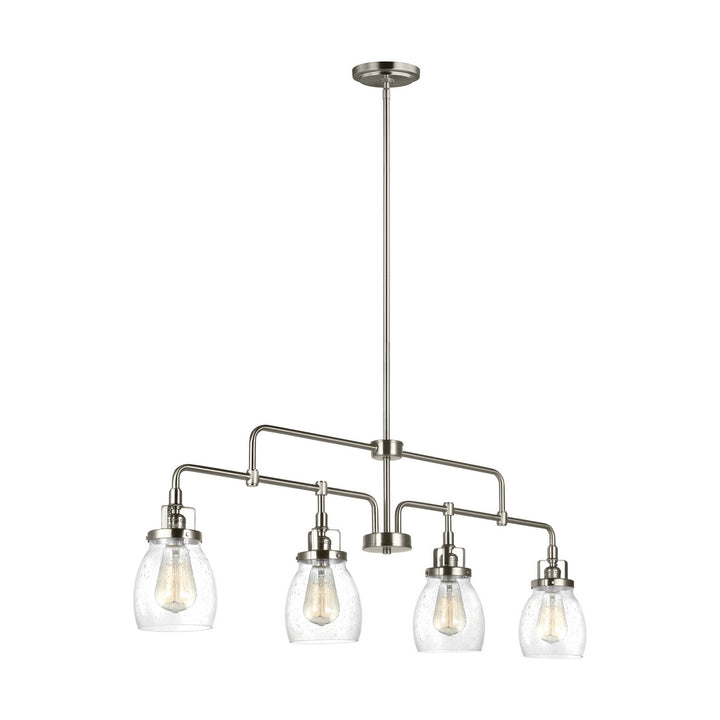 Generation Lighting Canada - 6614504EN7-962 - Four Light Island Pendant - Belton - Brushed Nickel