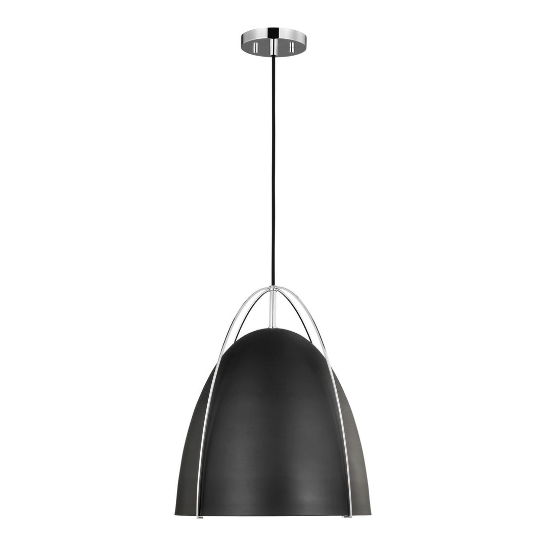 Visual Comfort Studio Canada - 6651701-05 - One Light Pendant - Norman - Chrome