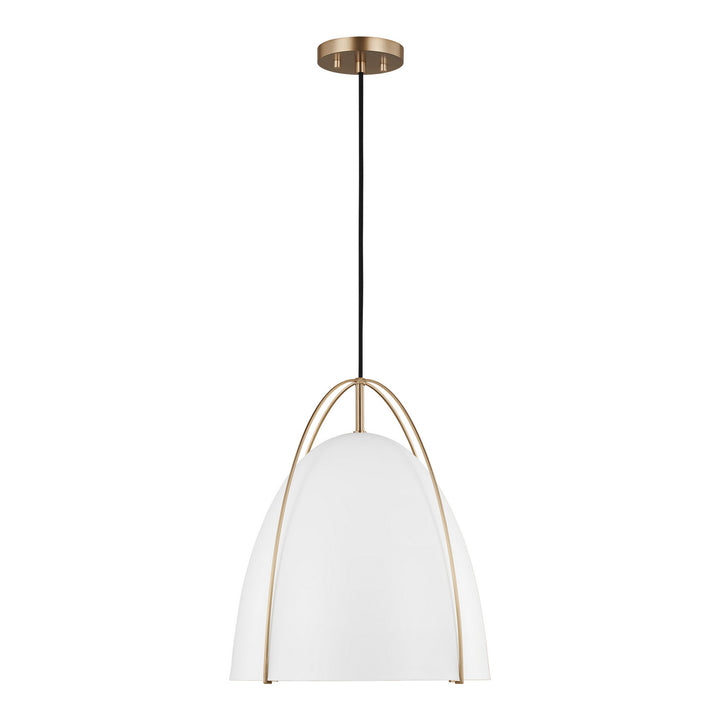 Visual Comfort Studio Canada - 6651801-848 - One Light Pendant - Norman - Satin Brass