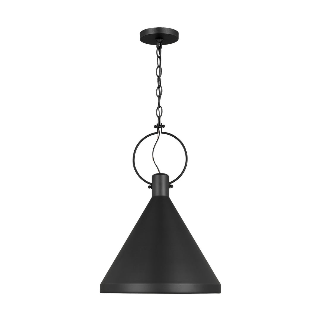 Visual Comfort Studio Canada - 6684901EN3-112 - One Light Pendant - Lyon - Midnight Black