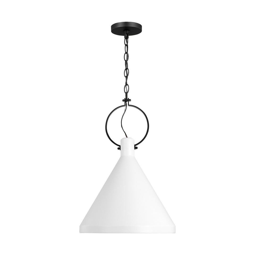 Visual Comfort Studio Canada - 6684901EN3-115 - One Light Pendant - Lyon - Matte White
