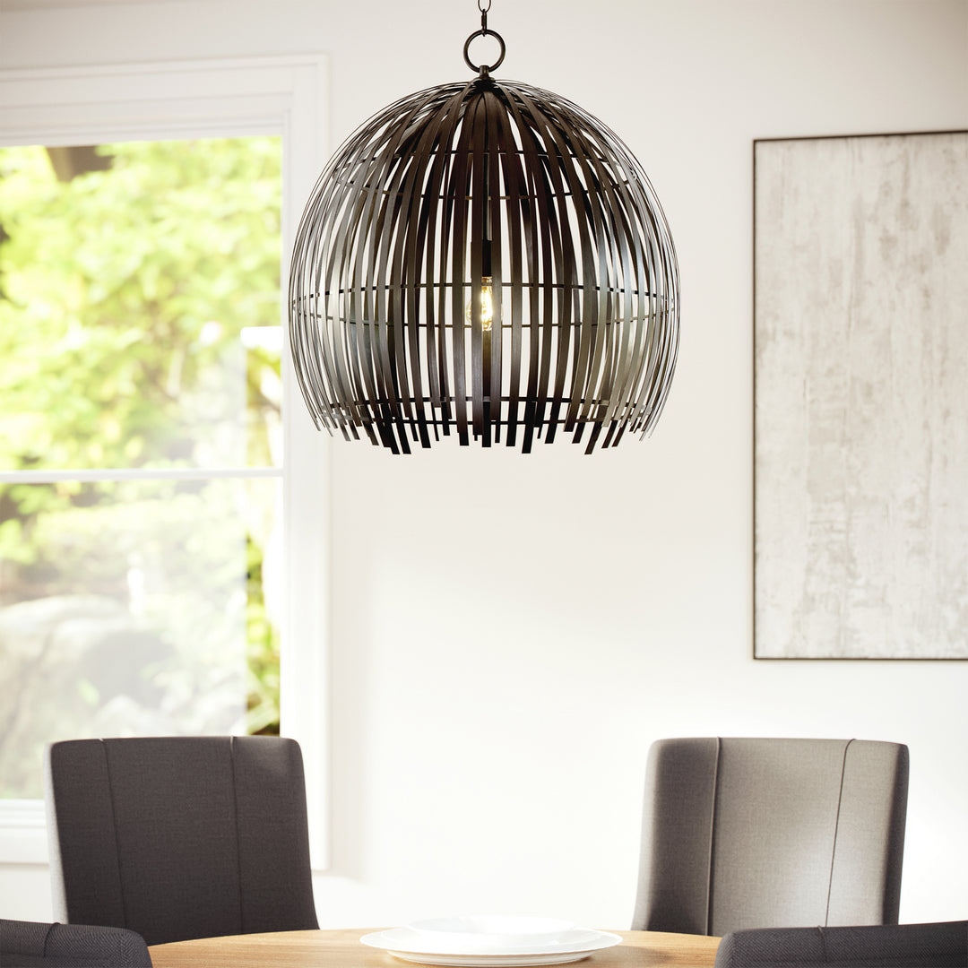 Visual Comfort Studio Canada - 6722701-112 - One Light Pendant - Hanalei - Midnight Black