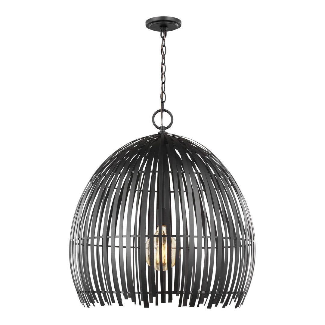 Visual Comfort Studio Canada - 6722701-112 - One Light Pendant - Hanalei - Midnight Black