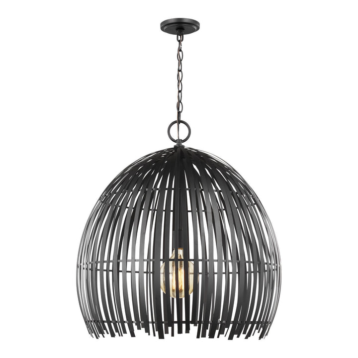 Visual Comfort Studio Canada - 6722701-112 - One Light Pendant - Hanalei - Midnight Black