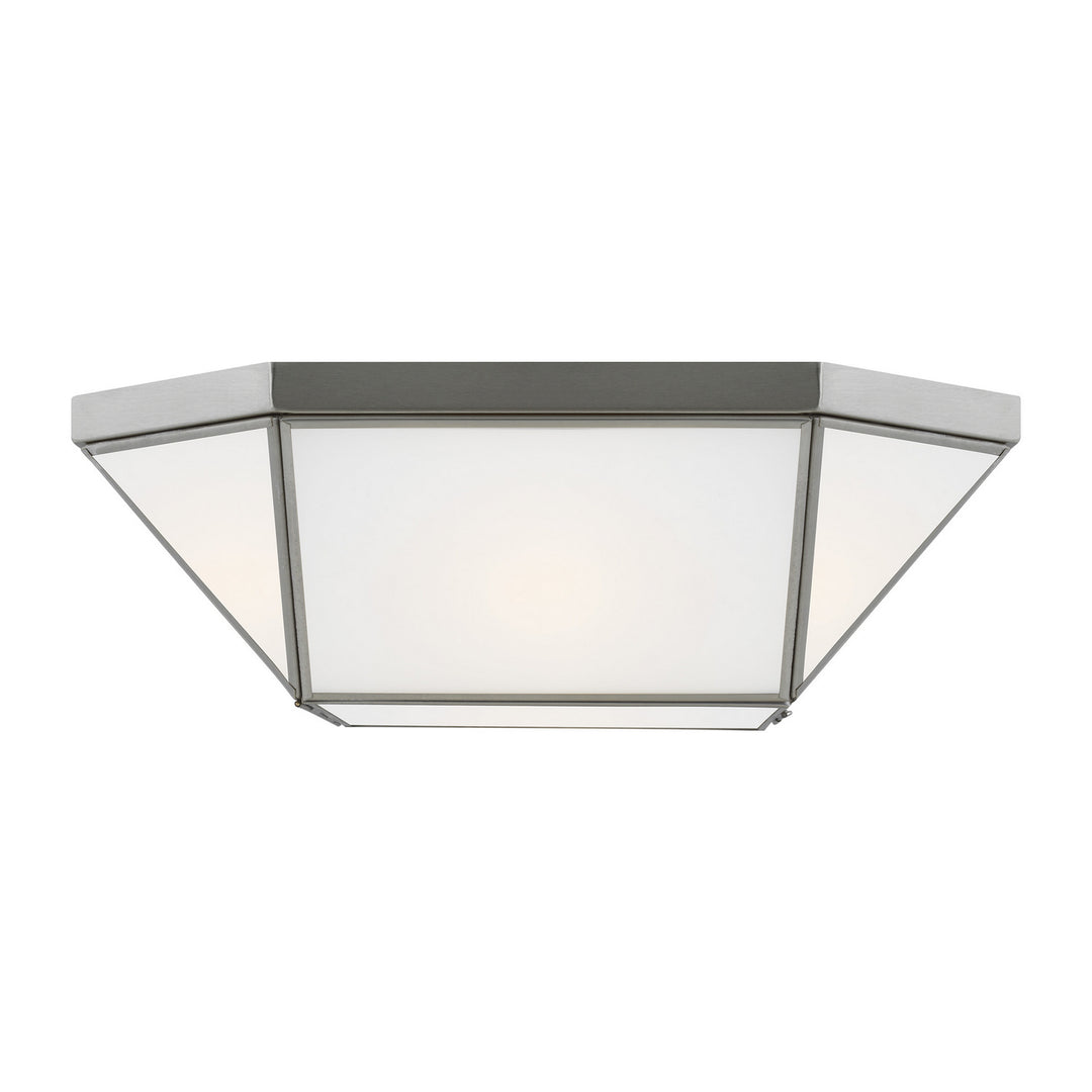 Visual Comfort Studio Canada - 7579452-962 - Two Light Flush Mount - Morrison - Brushed Nickel