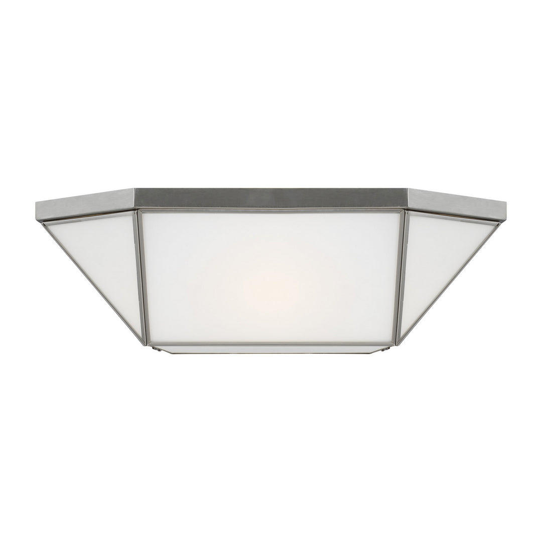 Visual Comfort Studio Canada - 7679454-962 - Four Light Flush Mount - Morrison - Brushed Nickel