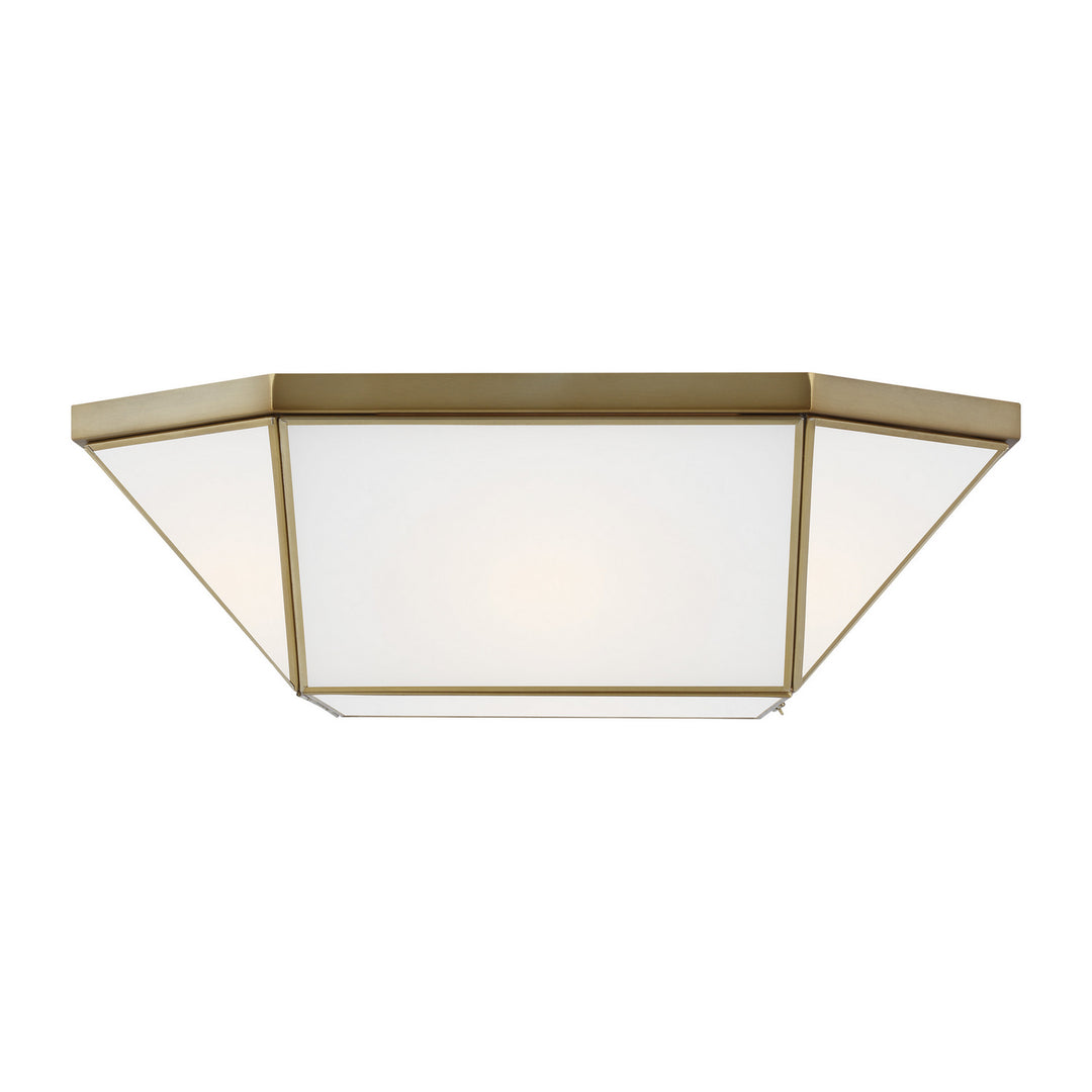 Visual Comfort Studio Canada - 7679454EN3-848 - Four Light Flush Mount - Morrison - Satin Brass