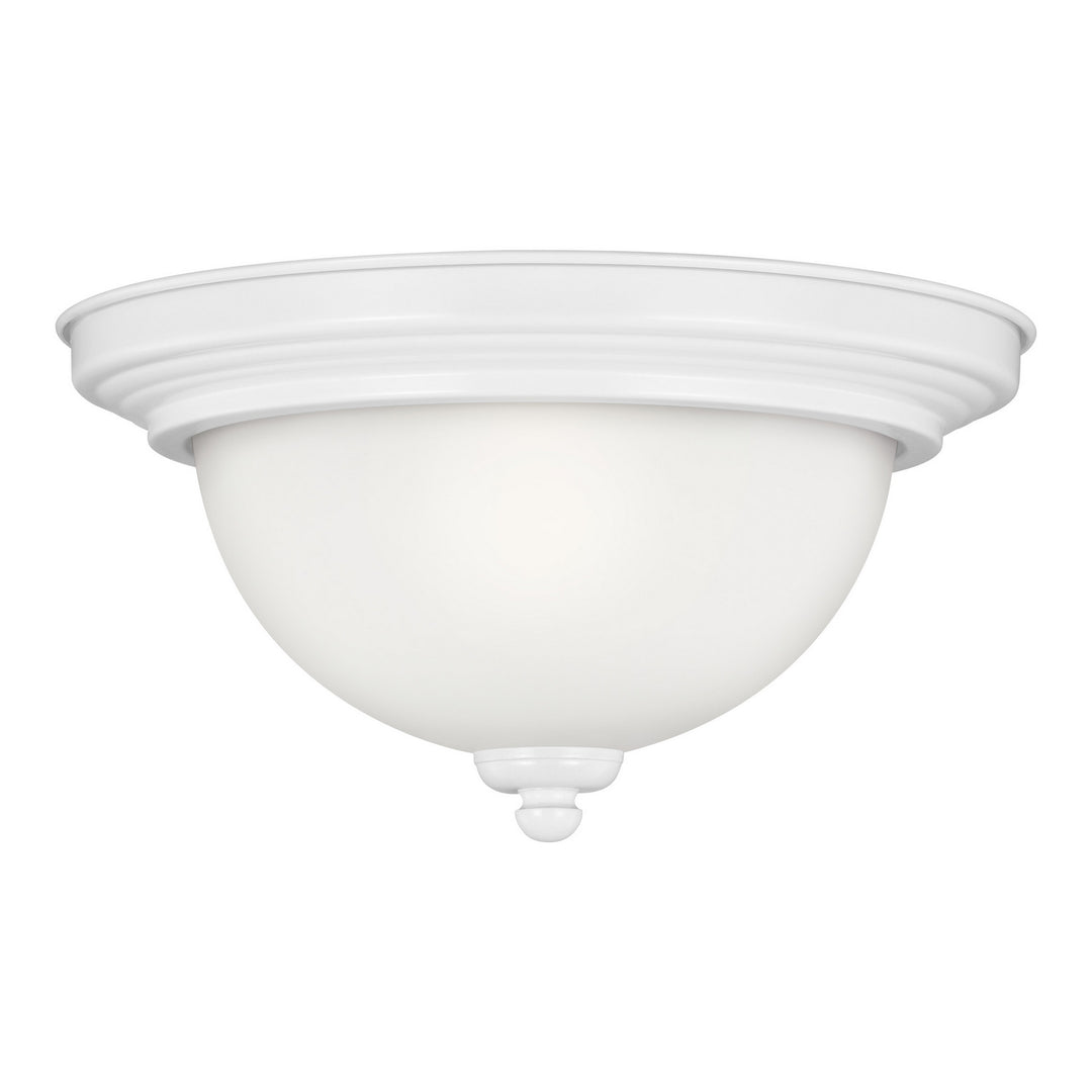 Generation Lighting Canada - 77063EN3-15 - One Light Flush Mount - Geary - White
