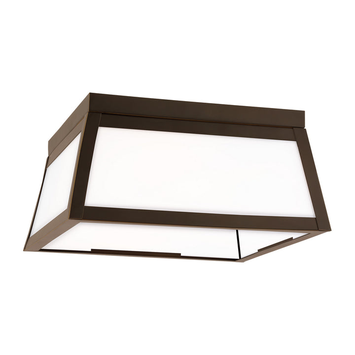 Visual Comfort Studio Canada - 7848402-71 - Two Light Outdoor Flush Mount - Founders - Antique Bronze