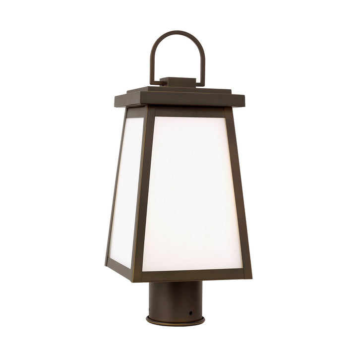 Visual Comfort Studio Canada - 8248401-71 - One Light Outdoor Post Lantern - Founders - Antique Bronze
