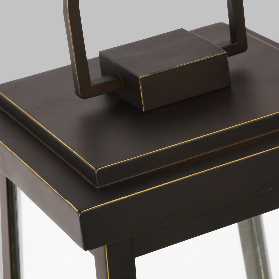 Visual Comfort Studio Canada - 8248401-71 - One Light Outdoor Post Lantern - Founders - Antique Bronze