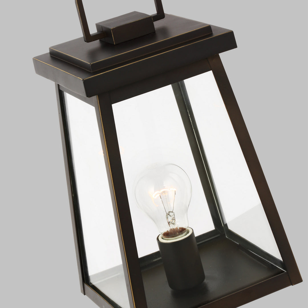Visual Comfort Studio Canada - 8248401-71 - One Light Outdoor Post Lantern - Founders - Antique Bronze