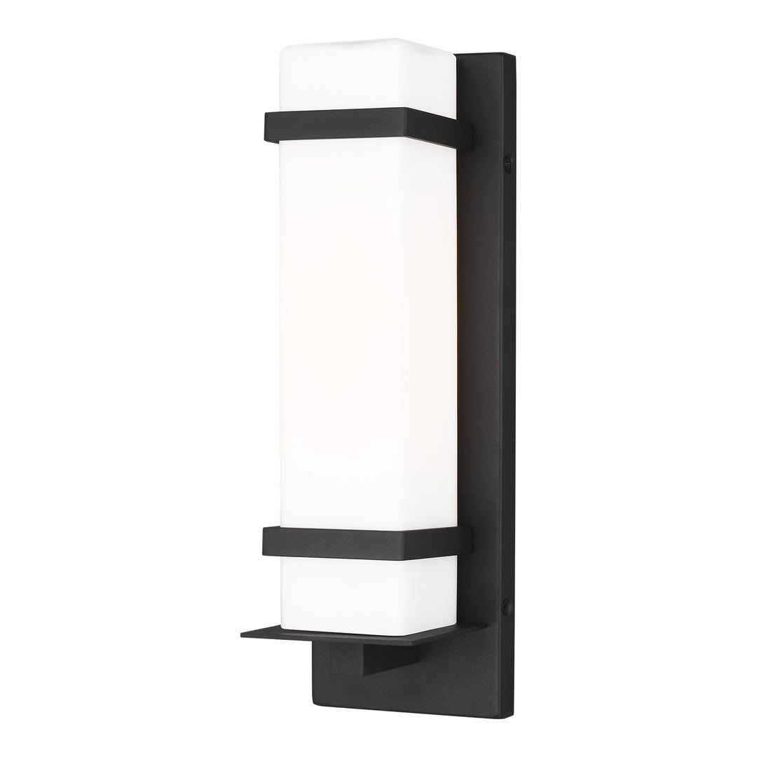 Generation Lighting Canada - 8520701-12 - One Light Outdoor Wall Lantern - Alban - Black