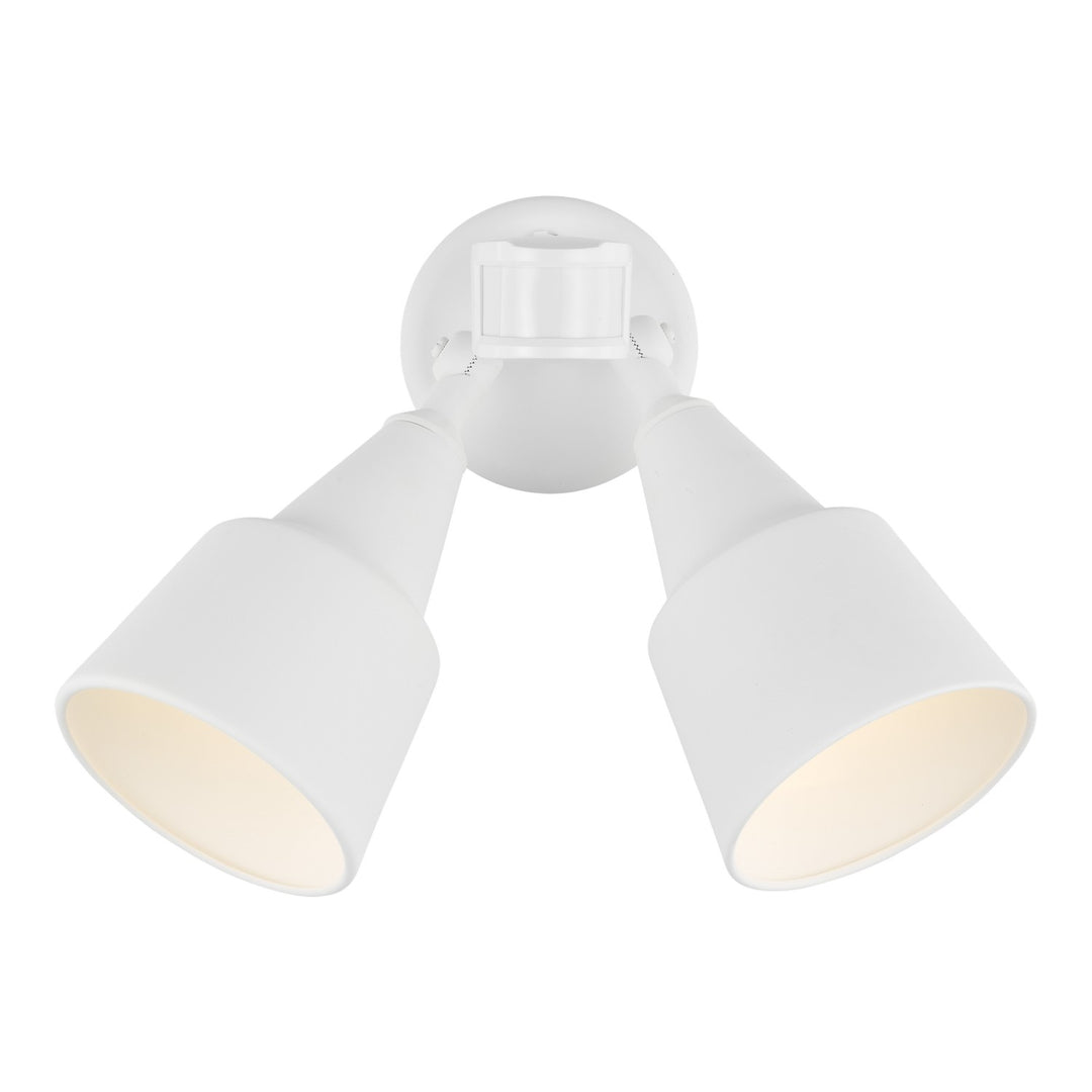 Generation Lighting Canada - 8560702PM-15 - Two Light Flood with Photo and Motion Sensor - Flood Light - White