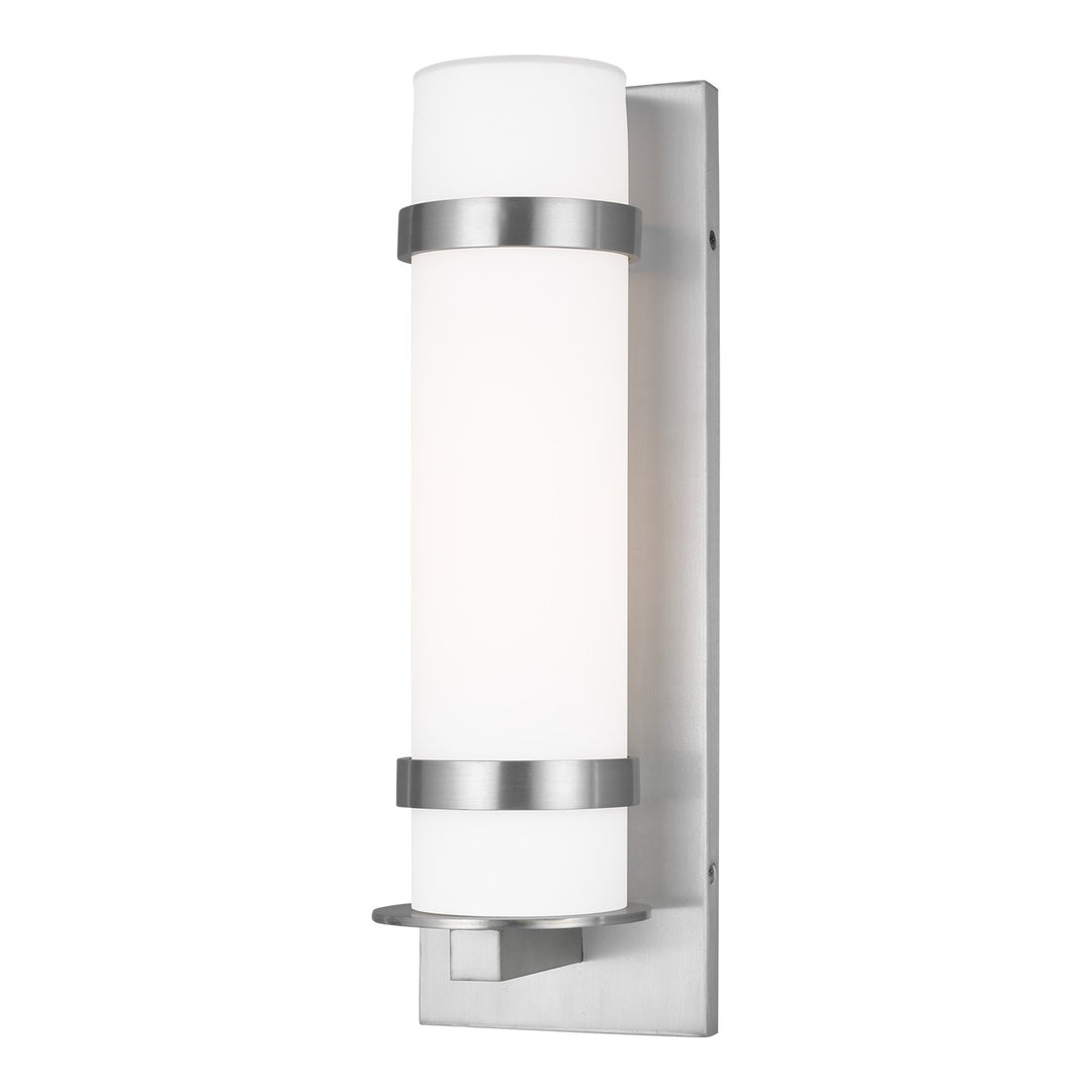 Generation Lighting Canada - 8618301EN3-04 - One Light Outdoor Wall Lantern - Alban - Satin Aluminum