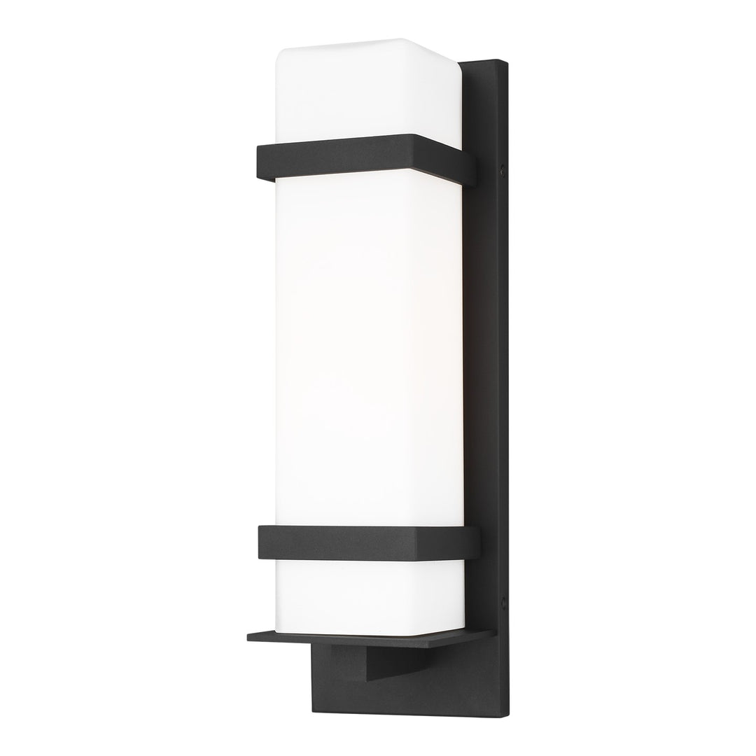 Generation Lighting Canada - 8620701-12 - One Light Outdoor Wall Lantern - Alban - Black