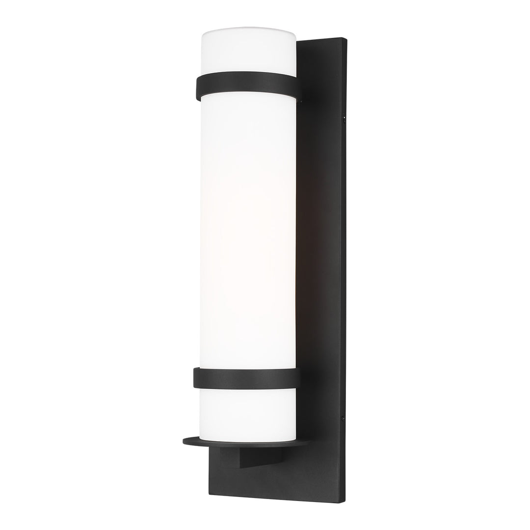 Generation Lighting Canada - 8718301-12 - One Light Outdoor Wall Lantern - Alban - Black