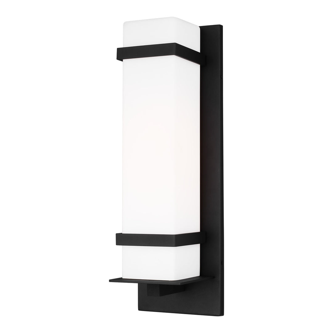 Generation Lighting Canada - 8720701EN3-12 - One Light Outdoor Wall Lantern - Alban - Black