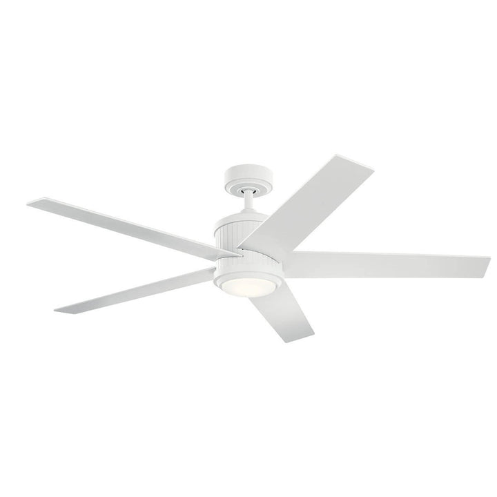 Kichler Canada - 300044MWH - 56"Ceiling Fan - Brahm - Matte White