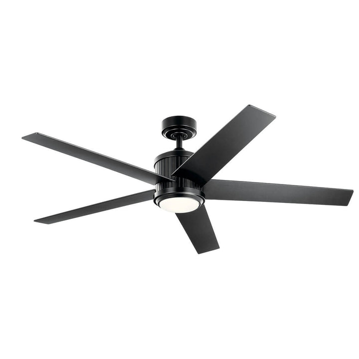 Kichler Canada - 300044SBK - 56"Ceiling Fan - Brahm - Satin Black