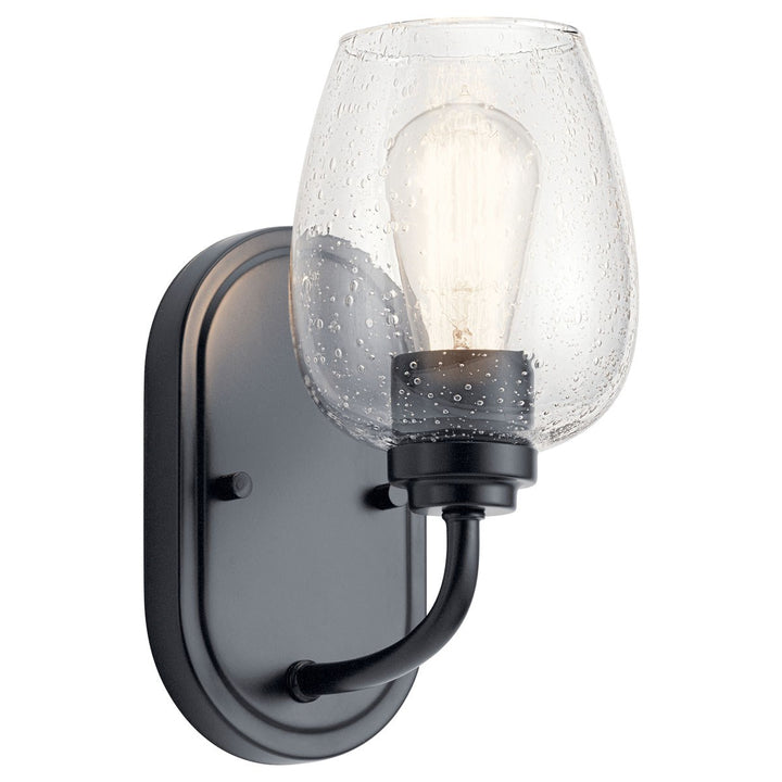Kichler Canada - 44381BKCS - One Light Wall Sconce - Valserrano - Black