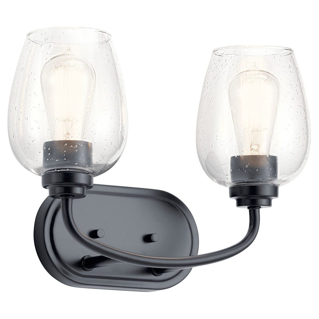 Kichler Canada - 45128BKCS - Two Light Bath - Valserrano - Black