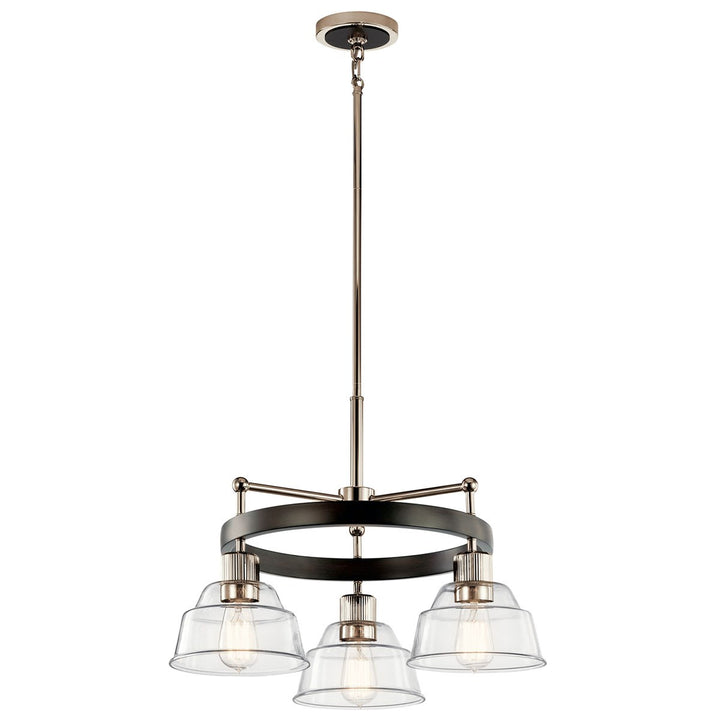 Kichler Canada - 52402PN - Three Light Chandelier - Eastmont - Polished Nickel