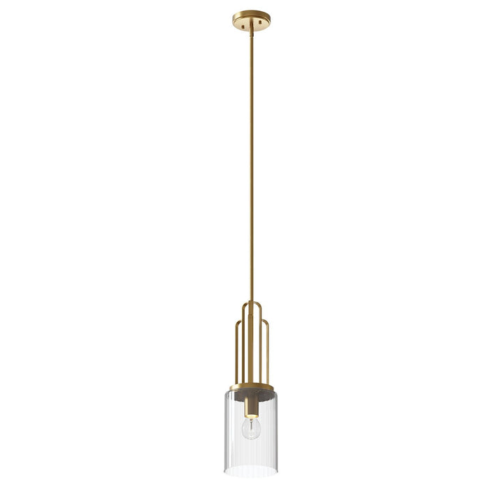 Kichler Canada - 52414BNB - One Light Mini Pendant - Kimrose - Brushed Natural Brass