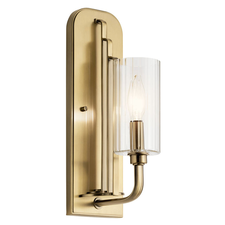 Kichler Canada - 52415BNB - One Light Wall Sconce - Kimrose - Brushed Natural Brass