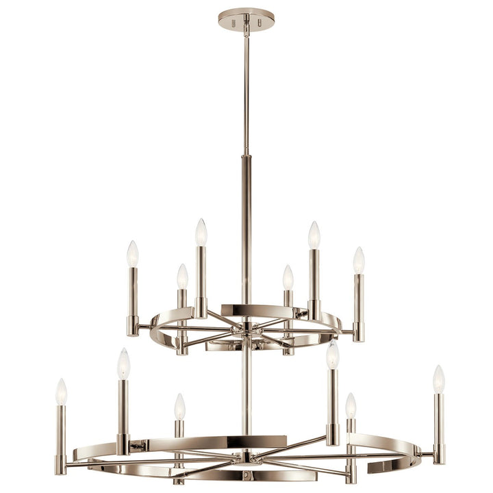 Kichler Canada - 52428PN - 12 Light Chandelier - Tolani - Polished Nickel