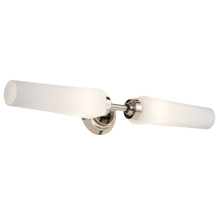 Kichler Canada - 55075PN - Two Light Bath - Truby - Polished Nickel